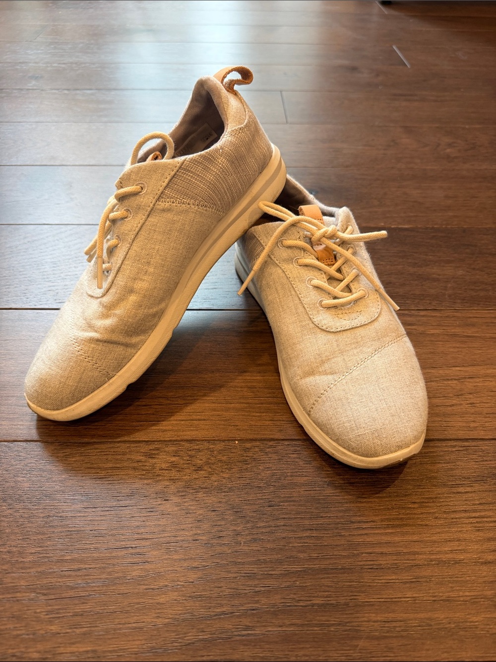Toms Shoes Womens Cabrillo Casual Sneakers Gray Size 8 - C44-018